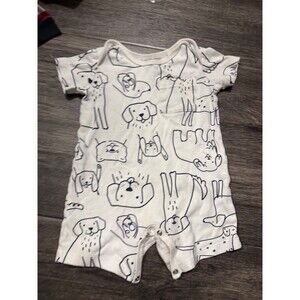 Oliver and Rain 12 months doggy one piece unisex